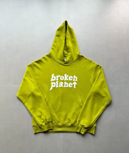 Broken Planet Yellow Hoodie