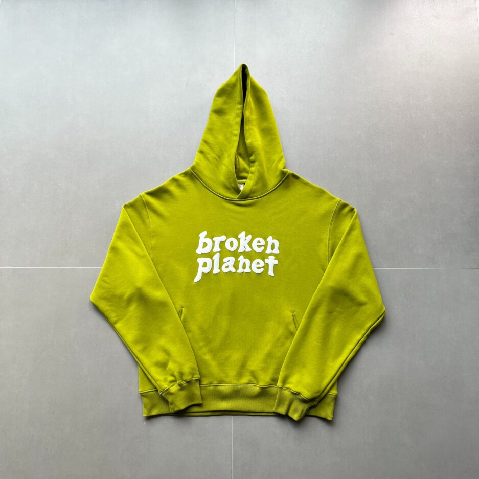 Broken Planet Yellow Hoodie