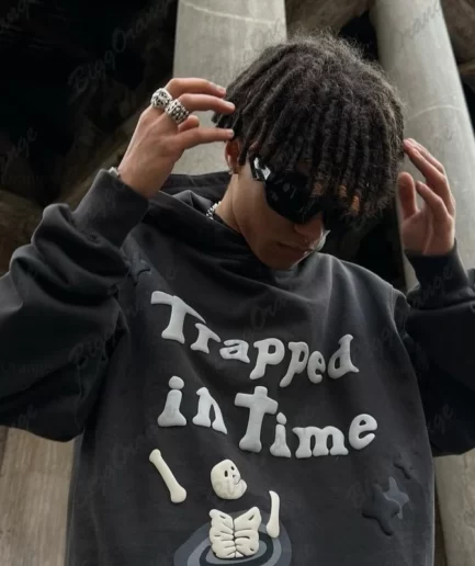 Trapped in time hoodie