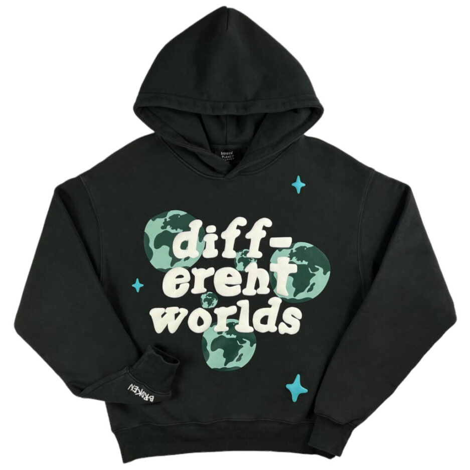 broken planet market different worlds hoodie